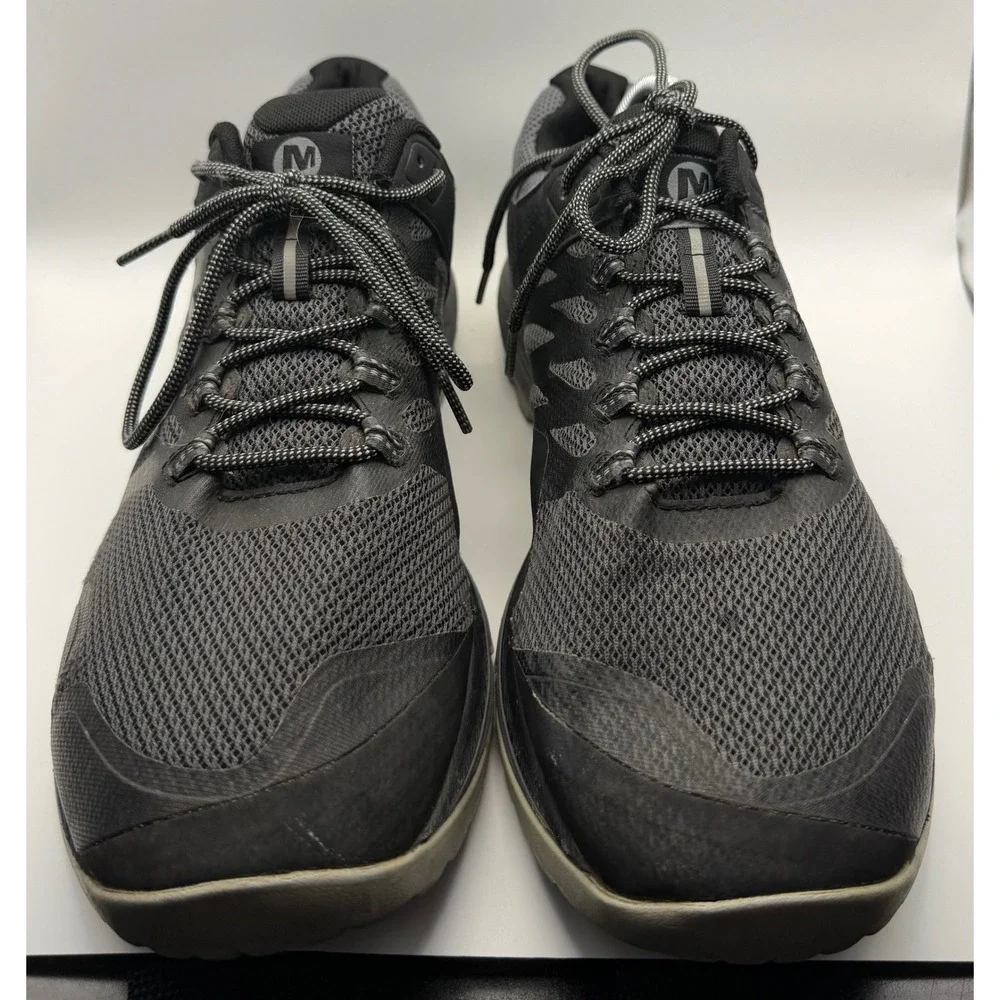 Merrell Nova 2 Trail Running Shoes Mens 11.5 Black Good Vibram J035561